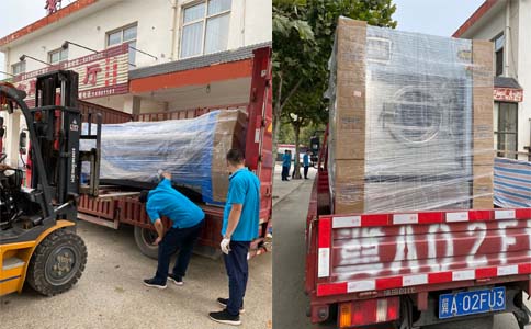 今天石家莊趙縣中醫(yī)院洗衣房設(shè)備送貨 今天石家莊趙縣中醫(yī)院洗衣房設(shè)備送貨